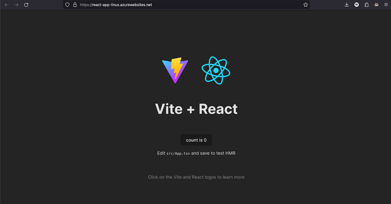 How to deploy React App on Azure. The easiest way to host React app on ...