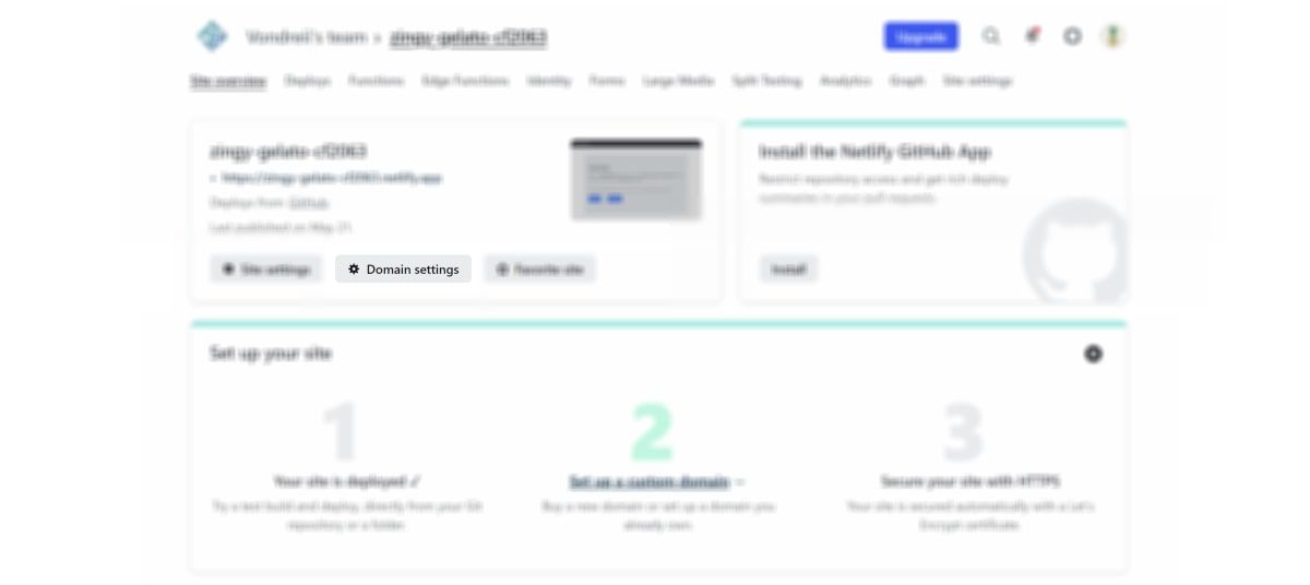 How to Modify Your Free Domain Name on Netlify