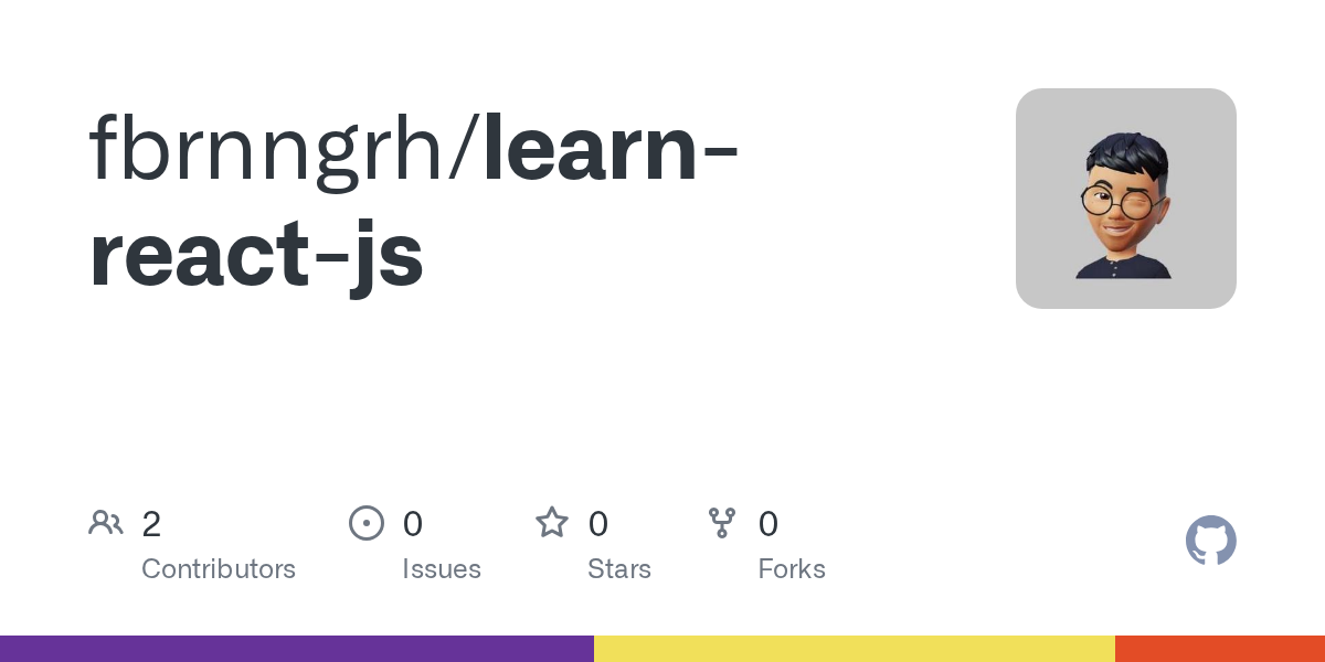 GitHub - fbrnngrh/learn-react-js