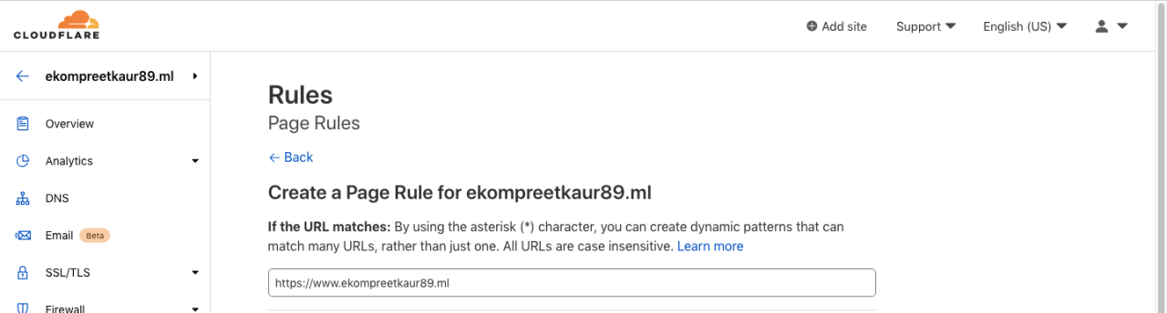 Setting up custom domain DNS with Cloudflare Setting up custom domain DNS with Cloudflare
