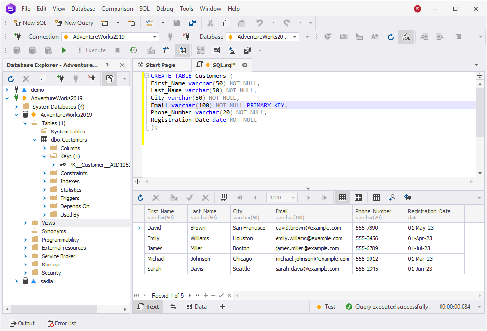 CREATE TABLE in SQL Server – Guide With Examples CREATE TABLE in SQL Server – Guide With Examples
