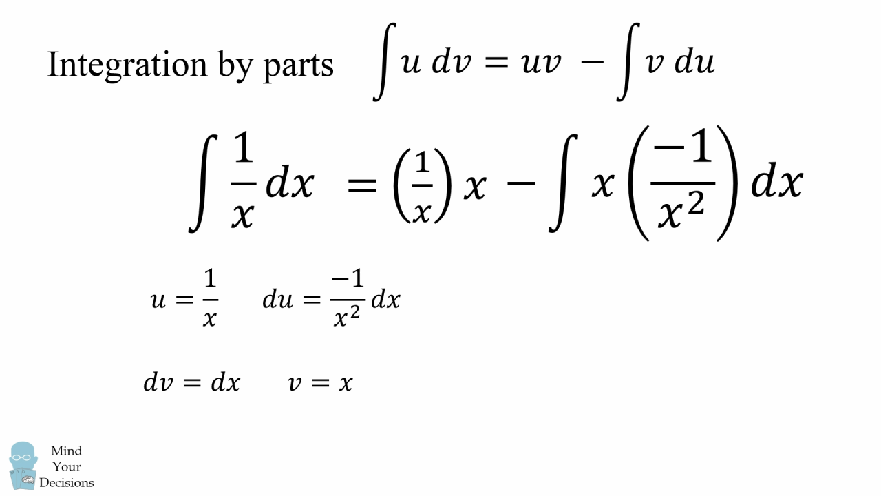 Integrating By Parts
