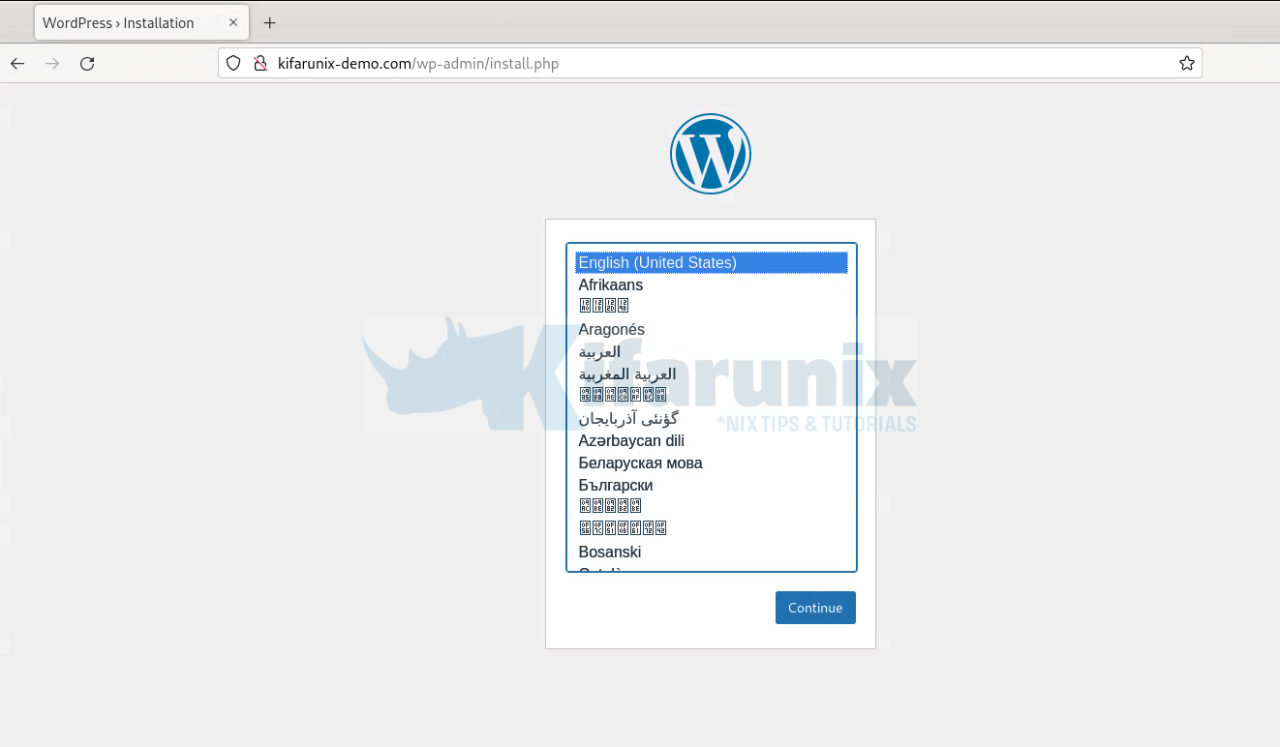 Deploy WordPress using Docker Compose - kifarunix.com Deploy WordPress using Docker Compose - kifarunix.com
